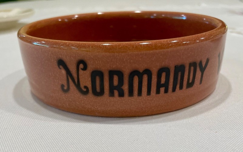 Vintage Normandy Ashtray or Dish, Souvenir From Normandy France