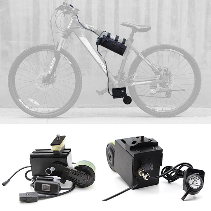 48V 300W Bicycle Speed Booster Kit Friction Drive Electric
