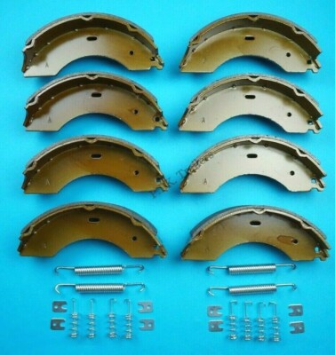 2 x Achssätze 230x60mm Bremsbacken für Alko Brian James T4 3.500kg Anhänger