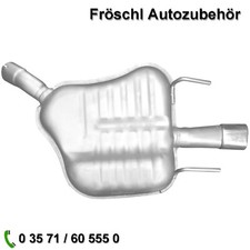Endschalldämpfer für Opel Vectra C 1,9 CDTi 2,0 2,2 DTi SPORT SRi a*