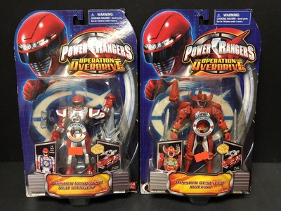 Bandai Power Rangers Operation Overdrive Red Ranger ...