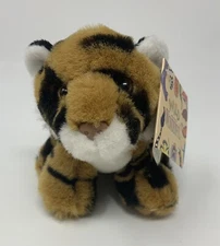 Wildlife Artists Tiger Cub Plush Stuffed Animal Soft Toy Kitty Cat 2002 4.5”