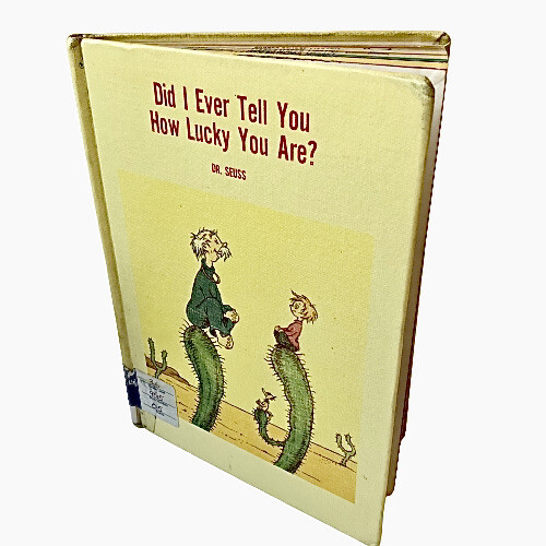 Dr. Seuss Hid I Ever Tell You How Lucky You Are? Vintage Rare Cover 1973 - Bild 6 von 12