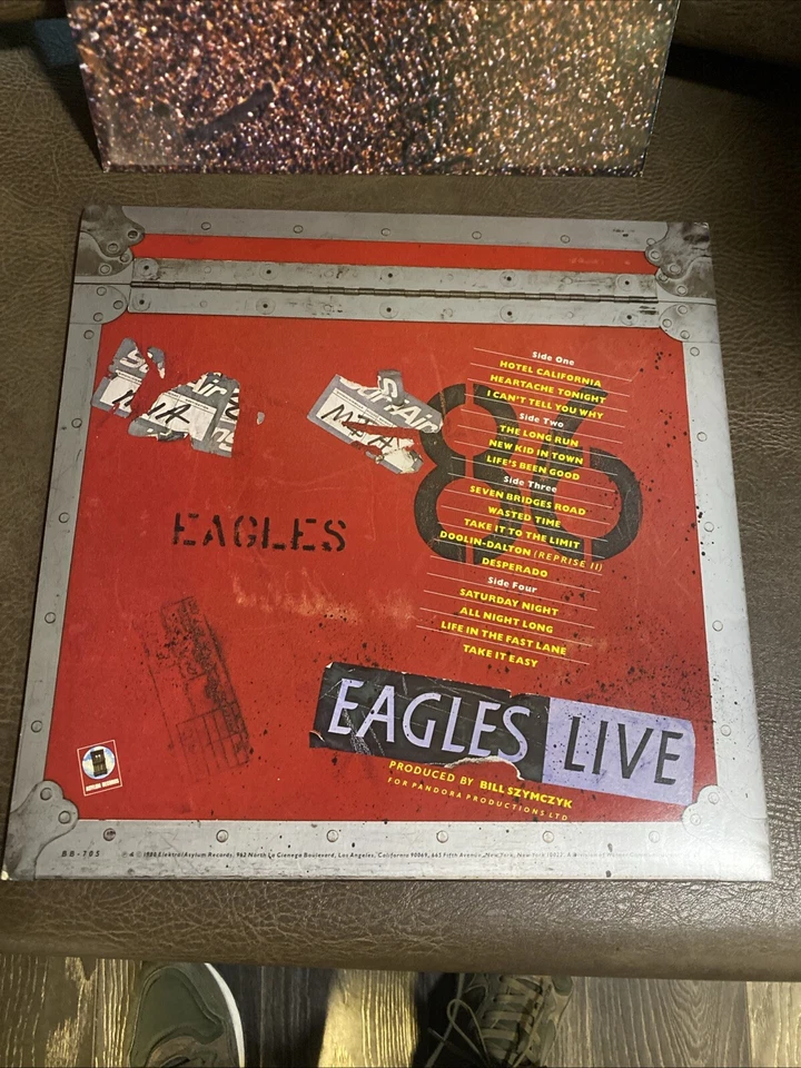 vinyle eagles live 2lps japan press TBE +obi P-5589-90Y - Photo 3/4