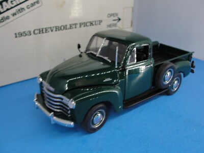1953 Chevrolet Pickup Green 1:24 Scale Diecast Replica Danbury
