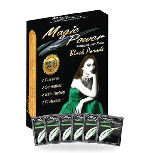 ❣️2 BOXES ❣️Tissue Magic Power Black Parade For Premature Ejaculation ORIGINAL❣️ - Picture 4 of 5