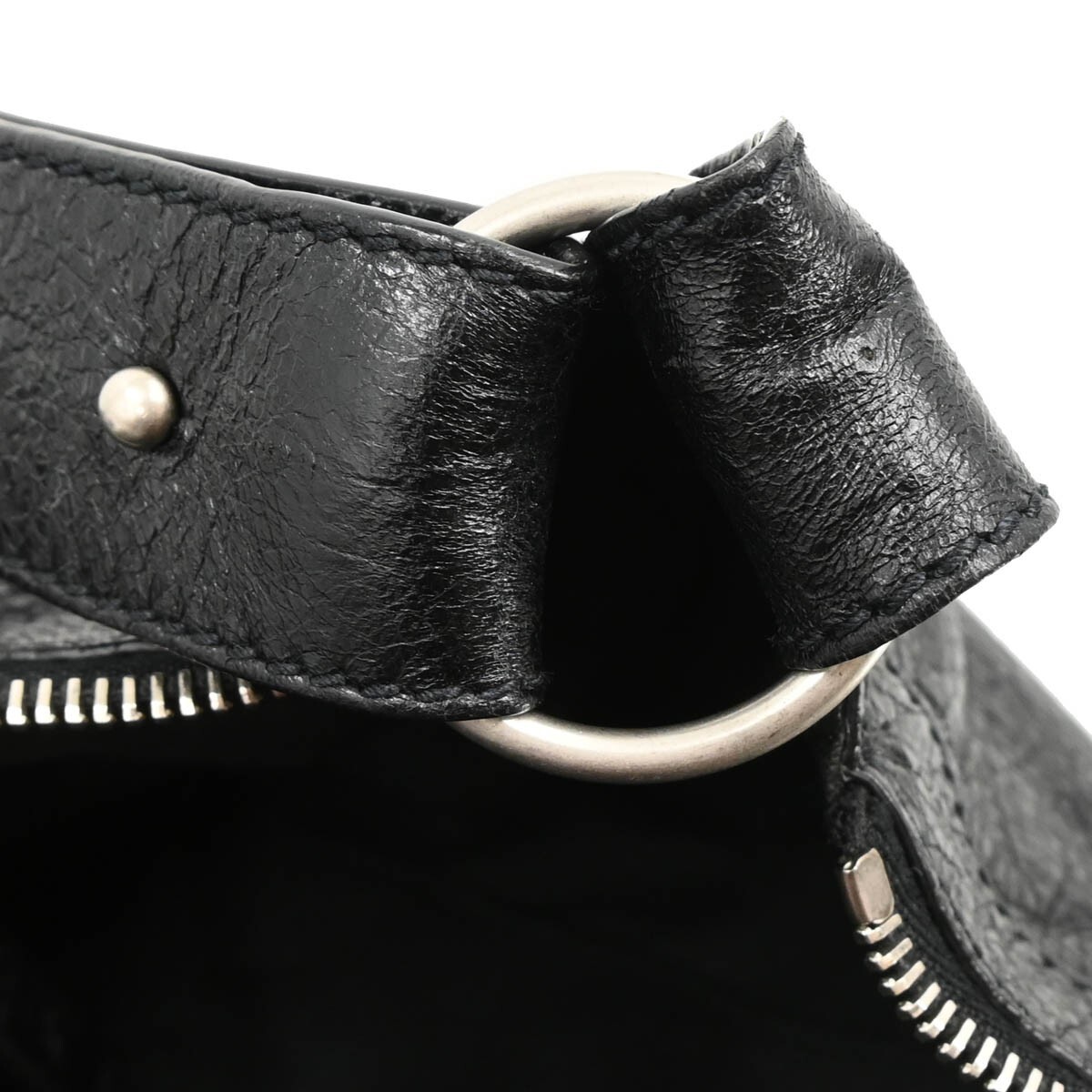 Balenciaga Black The Day Messenger Shoulder Bag 340687-1000