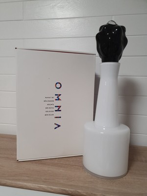 Vase Karaffe von Pasabahce Omnia ''Flower Factory'' Weiß