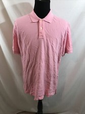 Cherokee pink short sleeve polo - mens medium, chest 24"