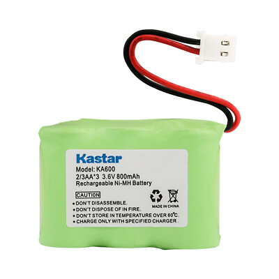 Kastar Battery Replacement for Midland BATT102, ER102 Emergency Weather Radio