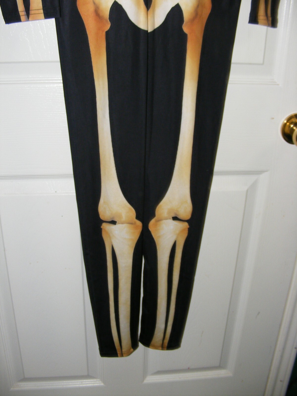 Skeleton Suit Youth Halloween Costume Size XL Extra L… Gem