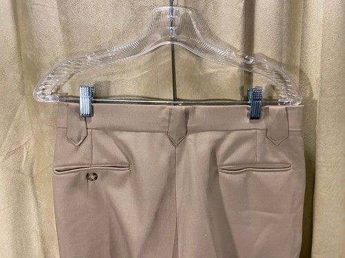 Womens Ranch & Town Western Pants Size 30-25 Beige Polyester - Picture 4 of 5