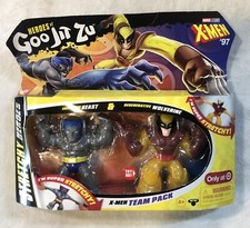 Heroes Of Goo Jit Zu Marvel X - Men  97 Wolverine And Beast Target Exclusive