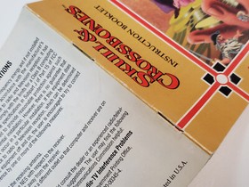 Skull and Crossbones Tengen Original Authentic NES Nintendo Manual *