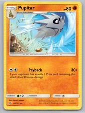 2019 POKEMON PUPITAR TEAM UP 80/181 UC LP A85985 FREE S&H