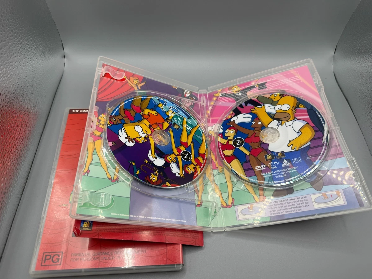 The Simpsons DVD Collector's Box Set Mega Bulk Lot 8 Seasons Holographic R4