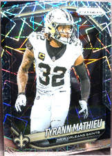 Tyrann Mathieu 2025 Prizm Lazer Prizm #196