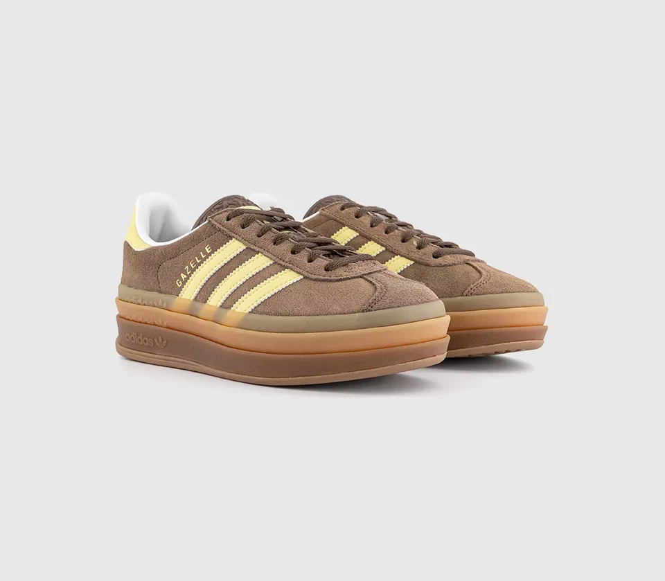 adidas Gazelle Bold Earth Strata Yellow Size UK 5 - Image 2 of 4