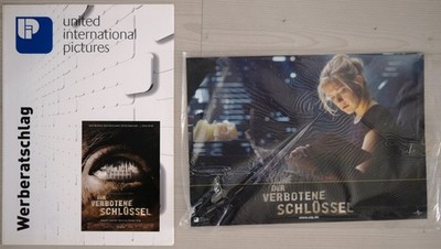 W06 8x Aushangfotos (OVP) + Werberatschlag DER VERBOTENE SCHLÜSSEL Kate Hudson