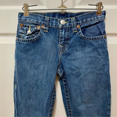 True Religion Boys Jeans Size 12 Billy Boy Denim Blue - Picture 3 of 15