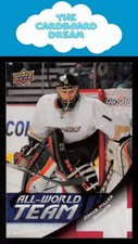 Jonas Hiller 2011-12 Upper Deck All-World Team #AW15 Anaheim Ducks Hockey Card