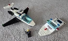 Vintage LEGO System: Jet Speed Justice 6344 Police Boat & Plane, Missing Minifig