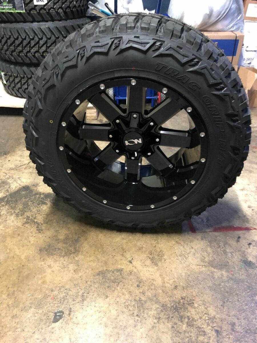 20x12 ION 141 Black 35
