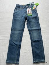 Levis 511 Boys Blue Eco Performance Slim Fit Denim Jeans Five Pockets Size 8 NWT
