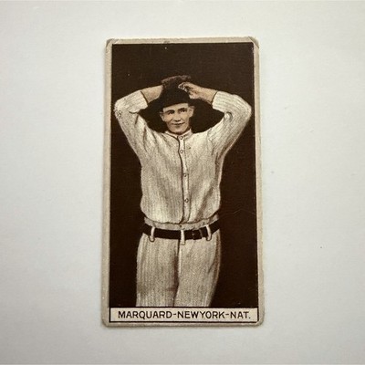 1912 T207 Rube Marquard Beautiful ungraded example! 