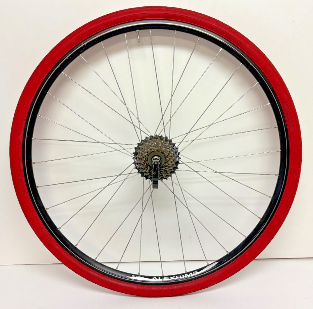 Alexrims R450 7-Speed Black Aluminum Disc Brake 700C Wheelset
