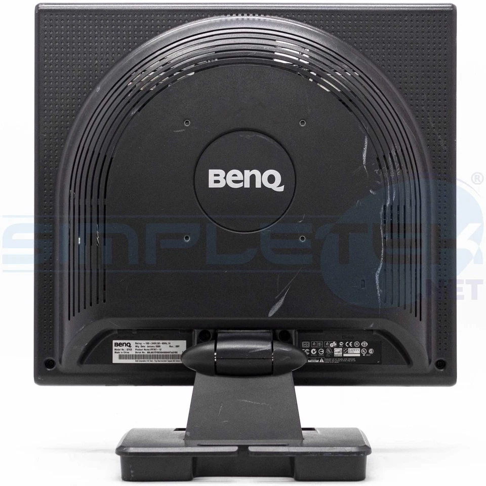 Benq Q7C3 LCD Monitor Display 17" 4:3 5:4 VGA Multimedia Refurbished - Image 4 of 4