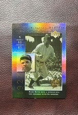 2000 Upper Deck Legends - Defining Moments Babe Ruth #DM3