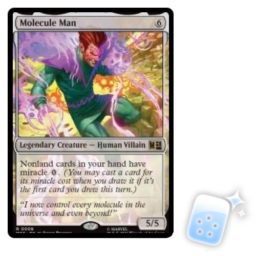 PRESALE MOLECULE MAN Marvel Super Heroes Commander Magic MTG MINT CARD