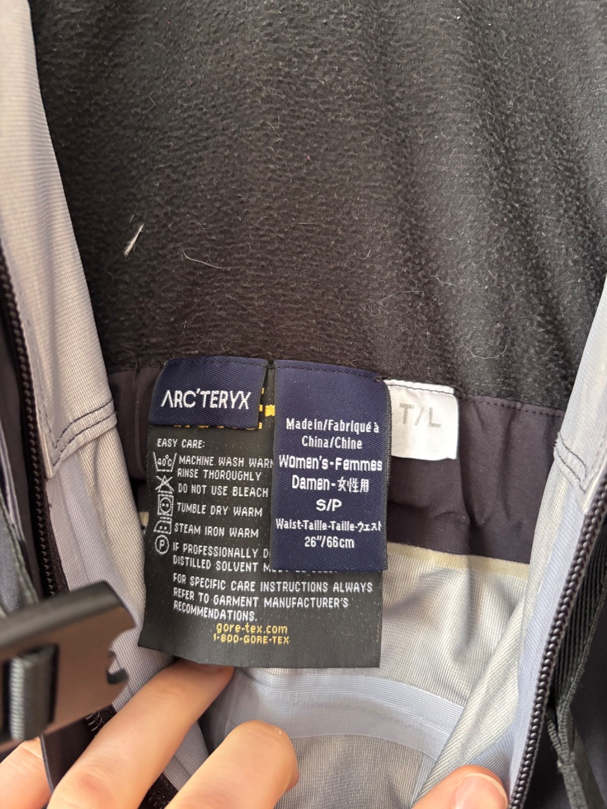 Arc'teryx Gore-Tex Mountaineering Bib Alpha SV Ski Pants Womens S thumbnail 11