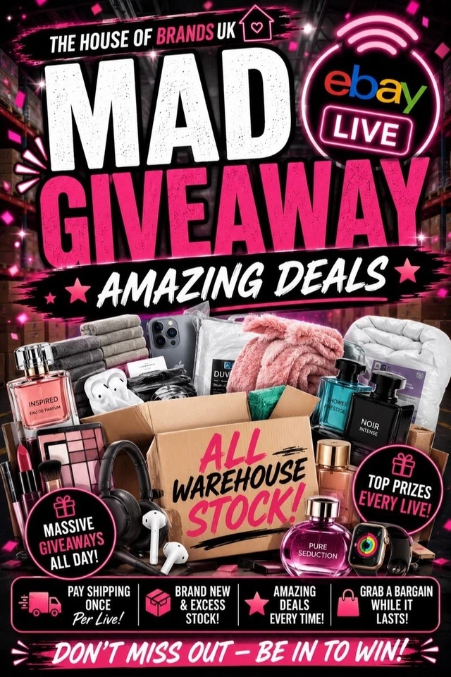 FREE GIVEAWAY FOR A LUCKY BUYER! MAD DEALS
