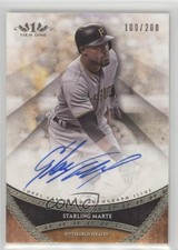 2017 Topps Tier One Prime Performers 100/200 Starling Marte #PPA-SME Auto u0h