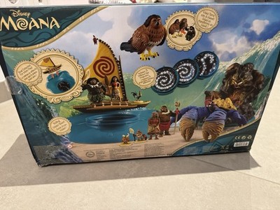 Orig. Disney - Moana - Vaiana - Boot Spielset - leuchtend - Maui - Neu