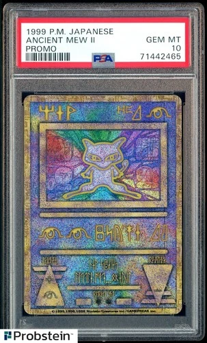 1999 Pokemon Japanese Promo Ancient Mew I Nintedo Error PSA 10 GEM MINT