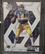 2025  MOSAIC WHITE Dan Fouts  01/25 “First On print” Chargers⚡️⚡️