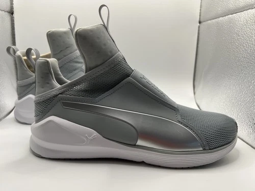 PUMA FIERCE Women's Sneakers GRAY Size 8.5 NWOB
