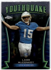 2024 Topps Chrome #Y-20 Ladd McConkey Youthquake RC R11505
