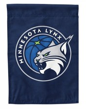 Minnesota Lynx 2 Sided Garden Flag NWT Licensed WNBA Yard Flag Basketball