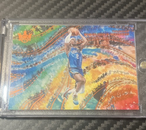 Shai Gilgeous-Alexander [Amber] #3 2024 Panini Court Kings Artistry in Motion card
