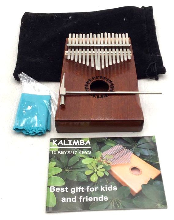HONHAND CA-17B Wooden Portable Thumb Piano Kalimba