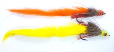 Weighted Pike Zonker Selections & Colours - Sz4/0 Fishing Pike Flies