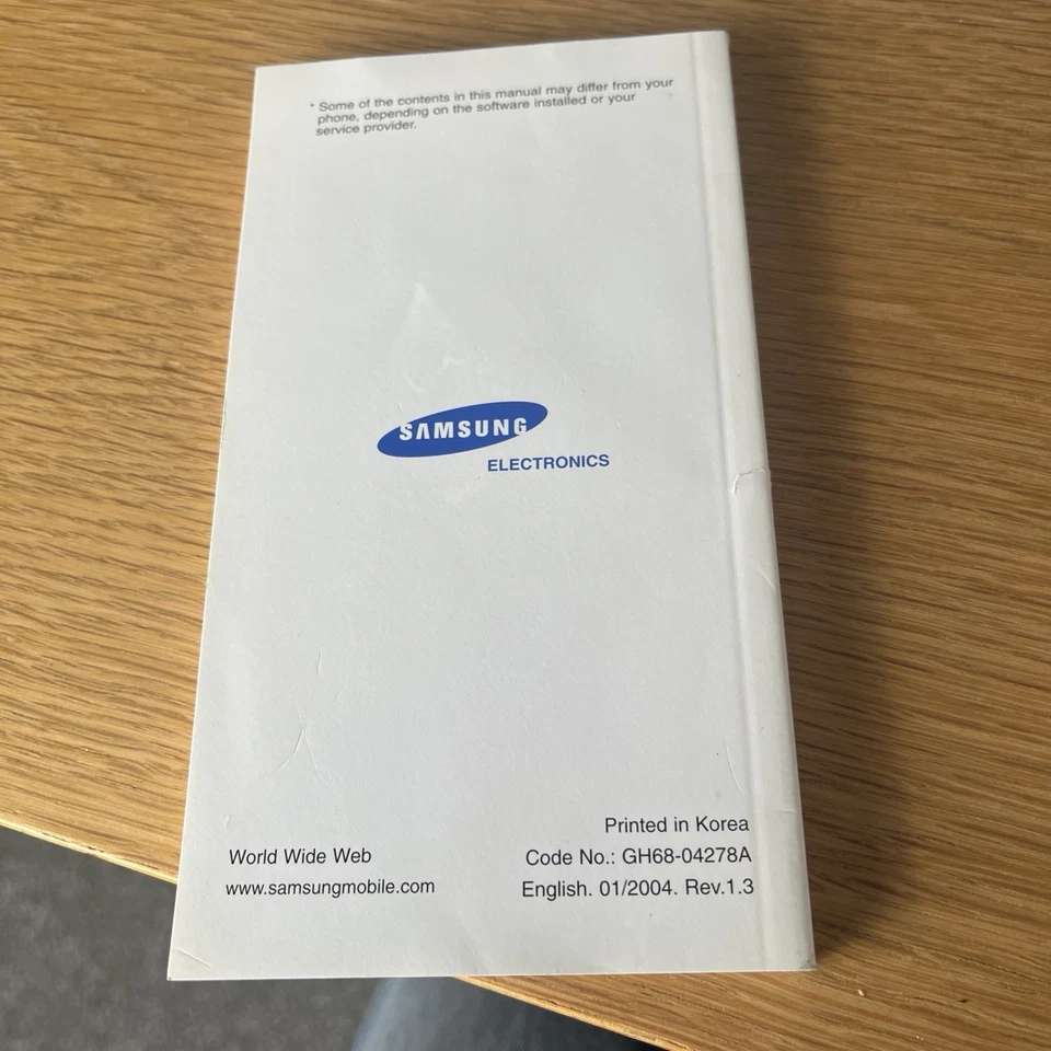 Samsung SGH-E700 Instruction Manual - Image 2 of 3