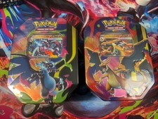 Pokemon Mega Charizard ex Tins SET OF 2 RELEASE DATE 2/20/2026
