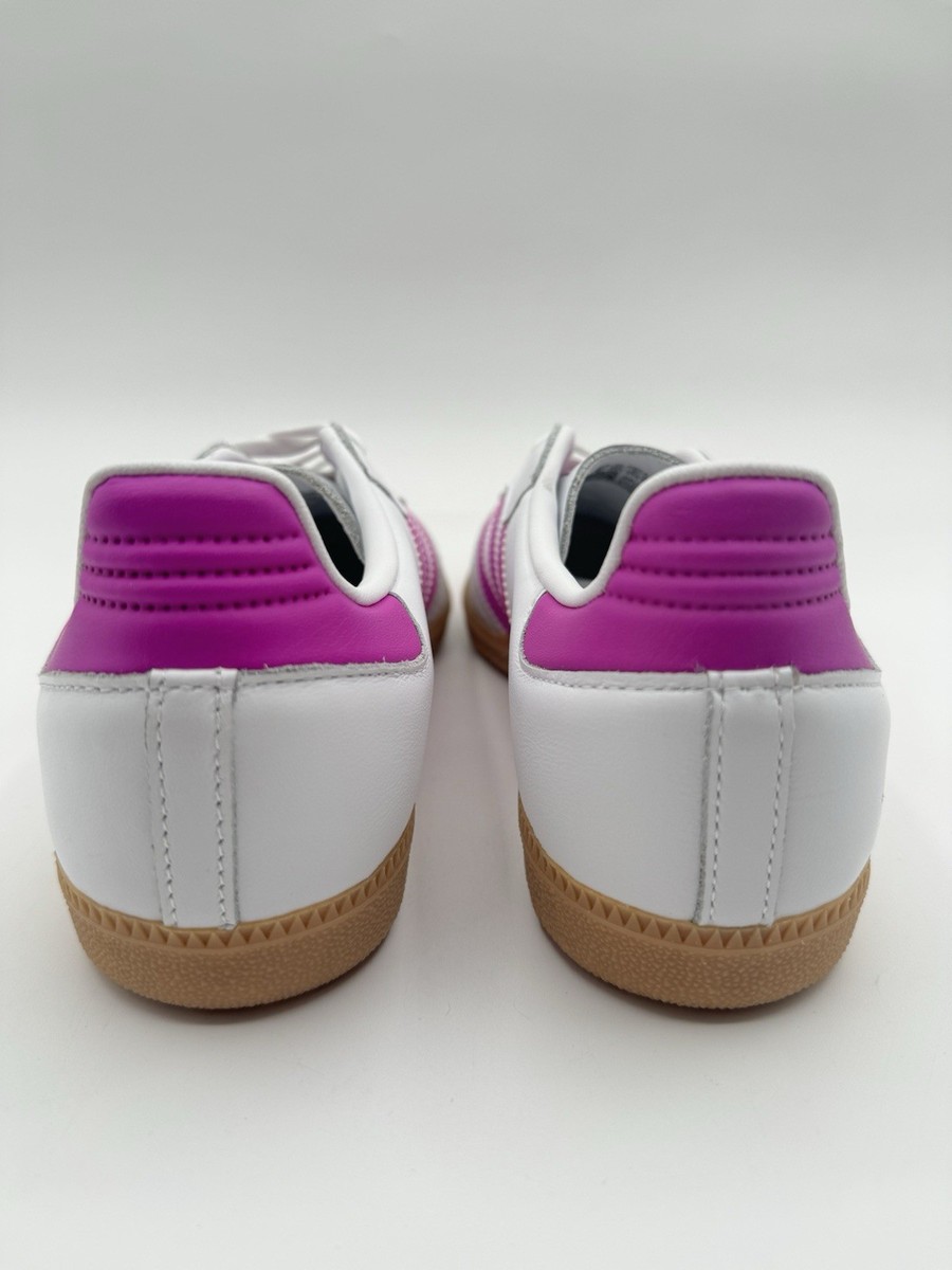 Adidas Kid's Samba OG Size 7 White Purple Burst |IH2873| | eBay