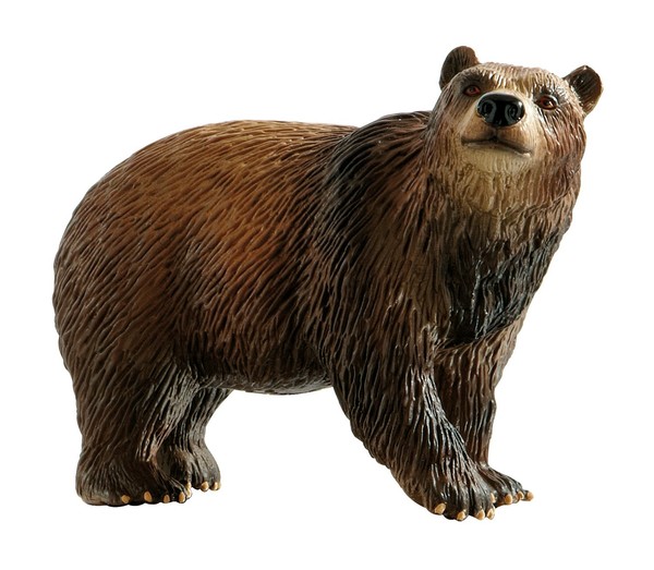 Bullyland 69397 - Spielfigur BraunbäR, Ca. 11 Cm GroßE Tierfigur, Detailgetreu,-image