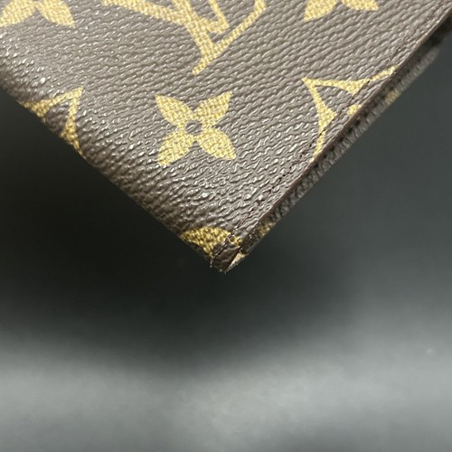 LOUIS VUITTON Monogram Etui Lunette Simple Glasses Case Brown M62962 Authentic - Picture 9 of 15